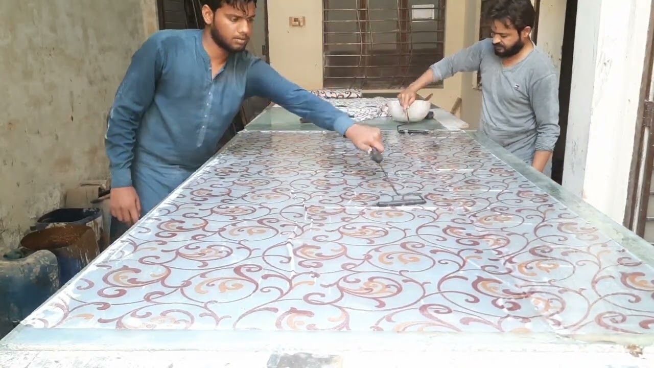 HOW TO MAKE FIBER SHEET #fiberglasssheet #fiberglass #homedesign