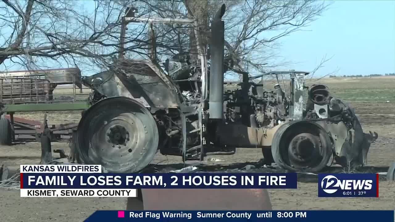 Kismet family loses farm, 2 houses in wildfire