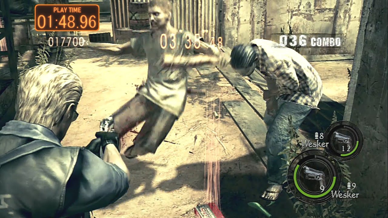[PS3]バイオハザード5／RESIDENT EVIL 5：THE MERCENARIES #220 集会場 999k(13：17)