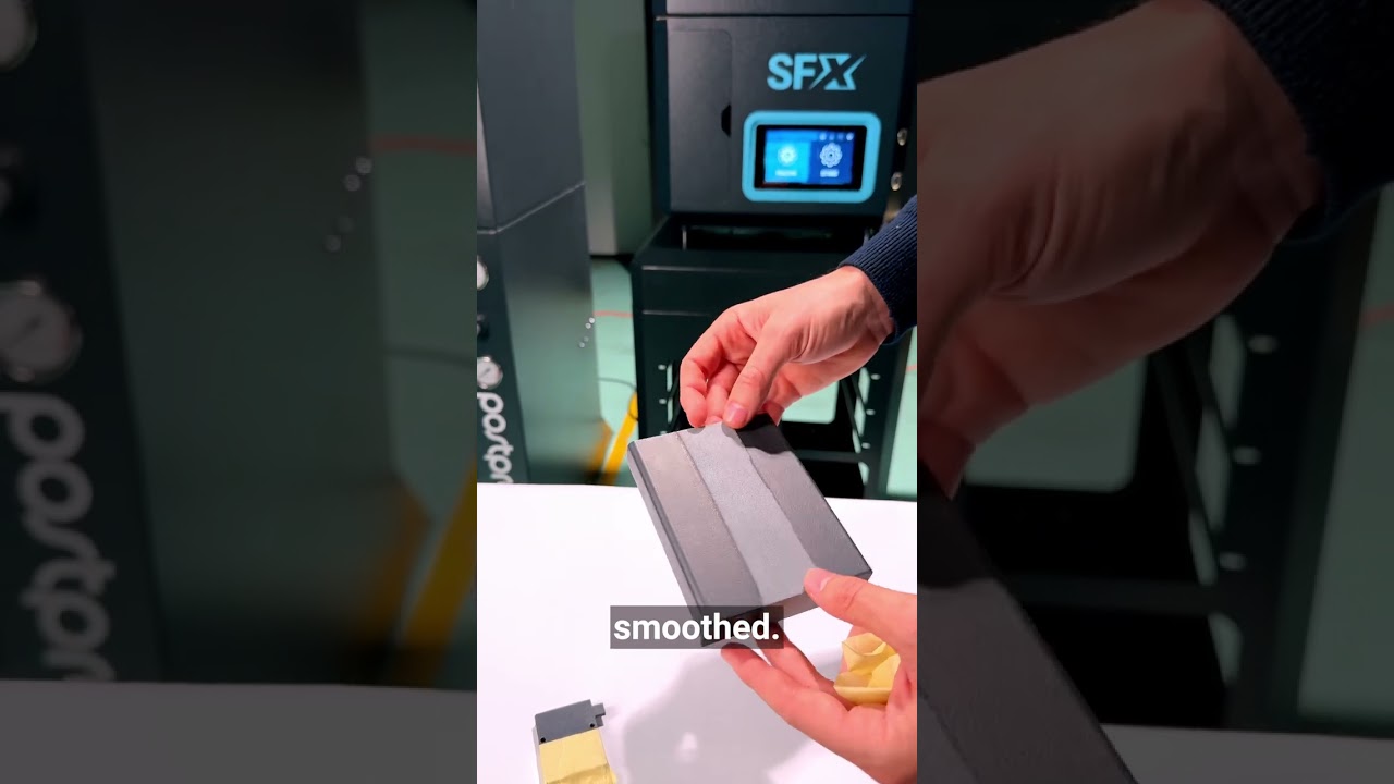 Better Surface Bonding With Selective Vapor Smoothing #3dprinting #additivemanufacturing #3dprinted