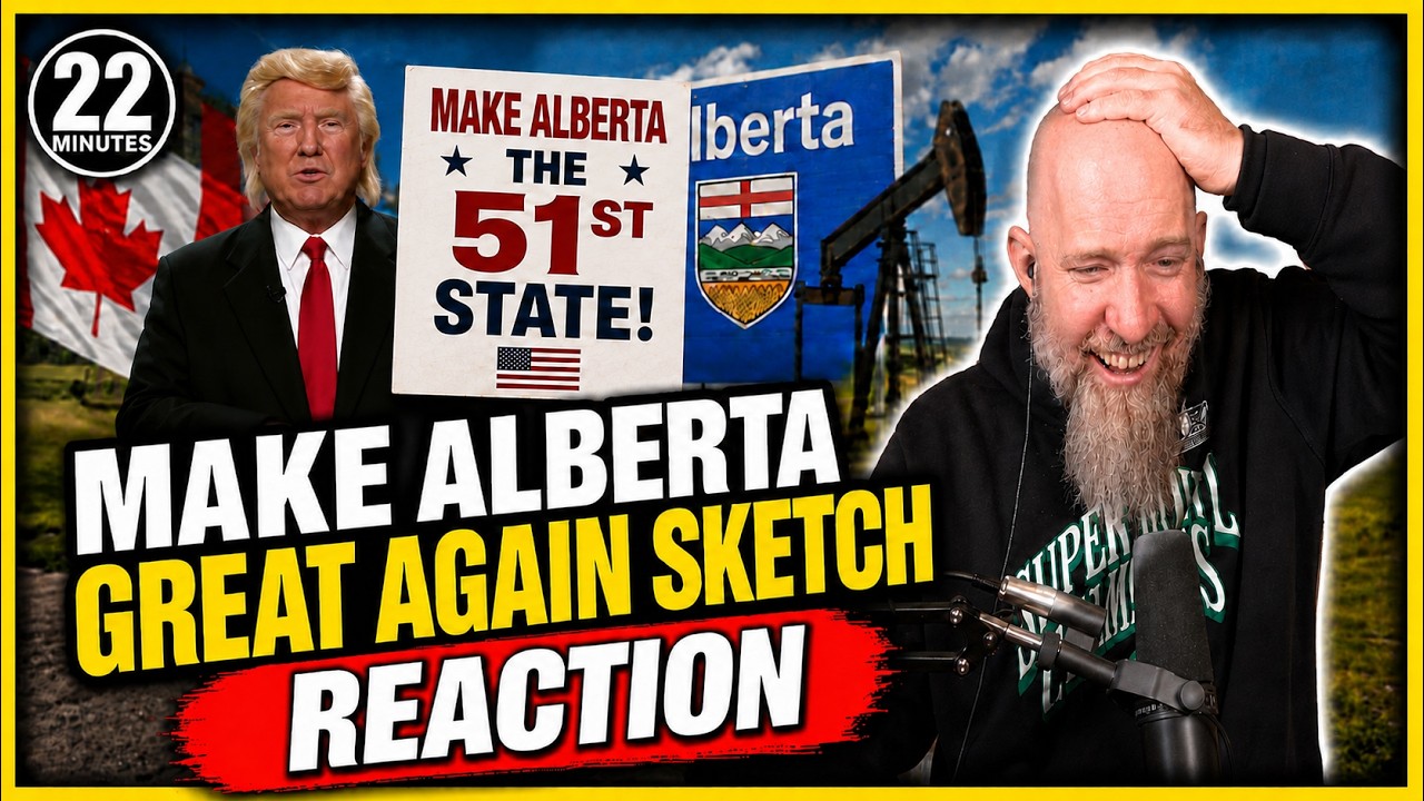 American Reacts to 22 Minutes ROASTING Trump&rsquo;s Alberta 51st State Idea