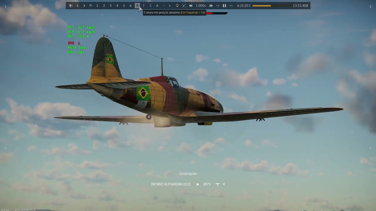 War Thunder -  Itália - G. 55 serie 1 - 5.0 - 5 kills