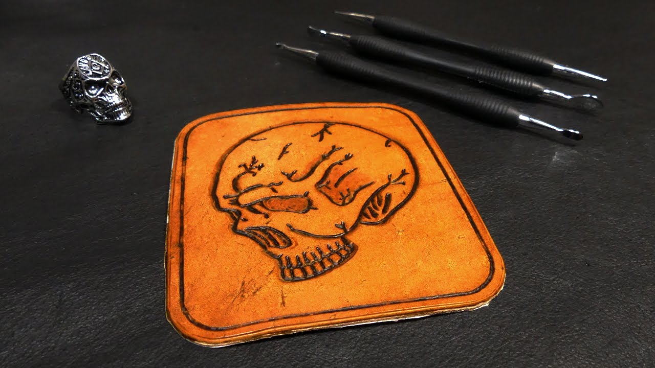 💀☠️ GRABADO EN CUERO(con 3 buriles)GRABA EN CUERO TUS DIBUJOS