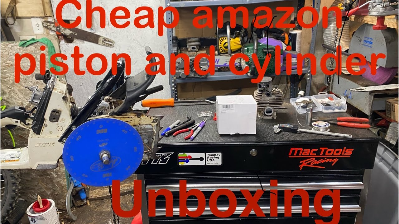 Amazon piston and cylinder unboxing for Stihl MS 461 #stihl #stihlms461 #chainsaw ￼