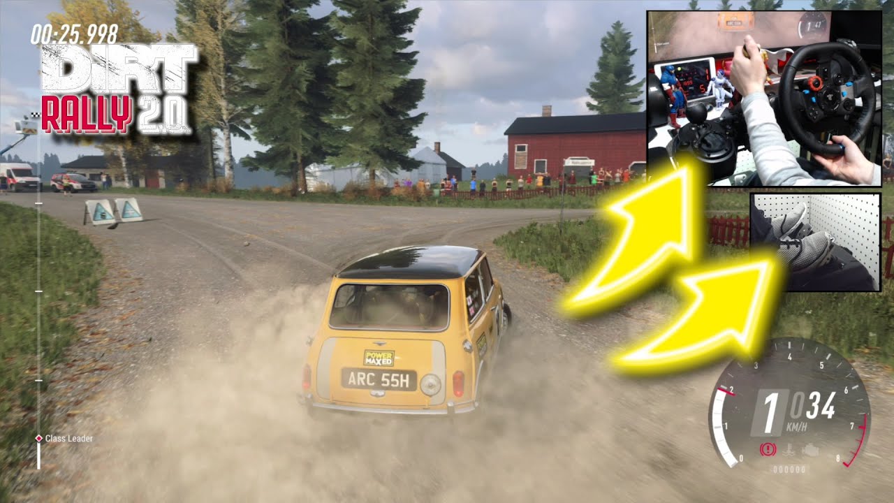 Mini Cooper S Finland / Logitech G29 DiRT Rally 2.0