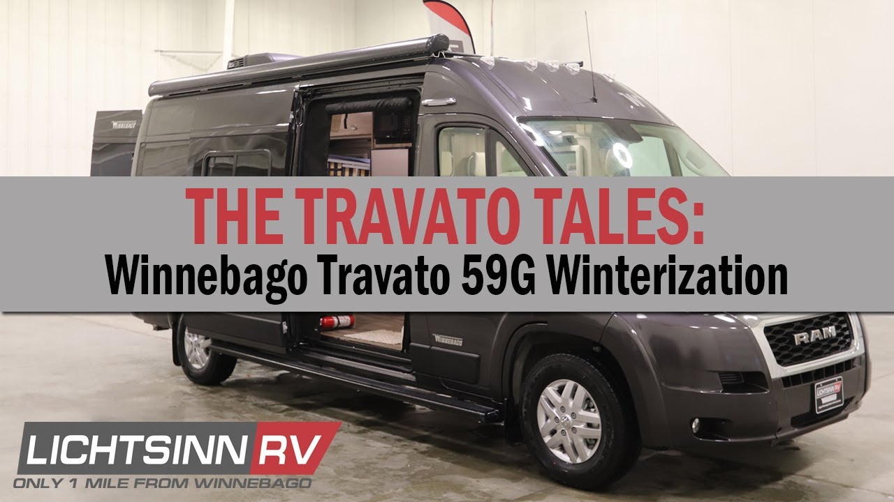 LichtsinnRV.com — подготовка к зиме Winnebago Travato 59G 2022 года с системой Nautilus