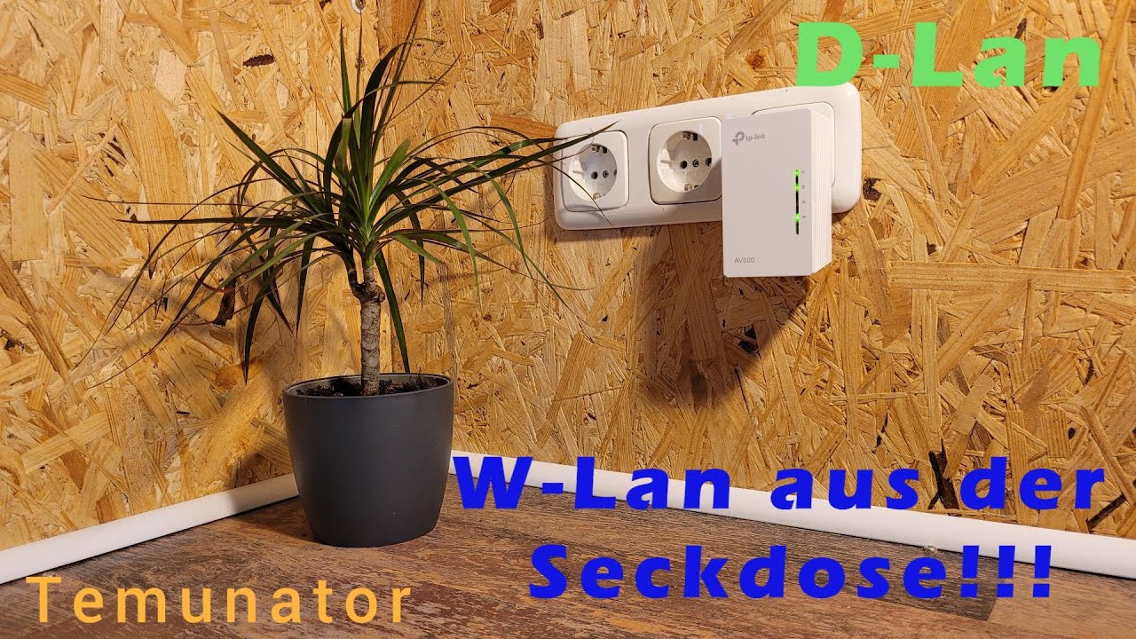 TP-Link AV600 WiFi Extender Powerline Adapter Erweiterung