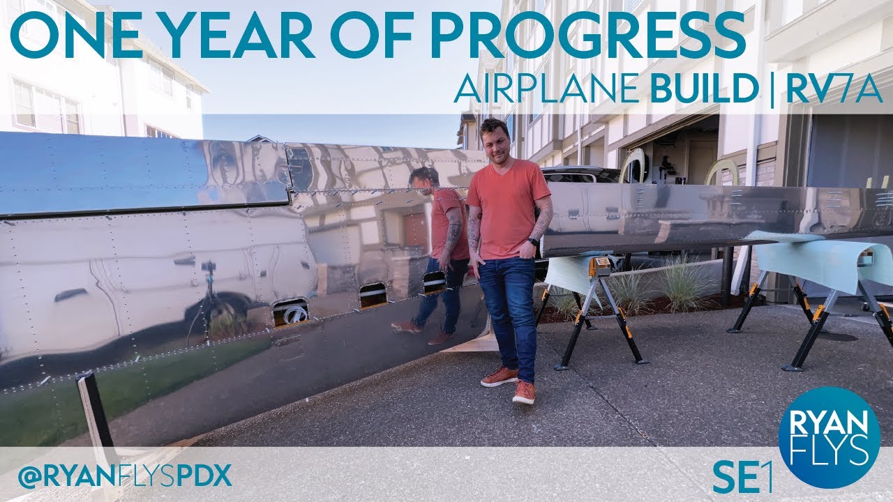 One Year of Building an Airplane | SE1, Building an Airplane: The Van's RV7A