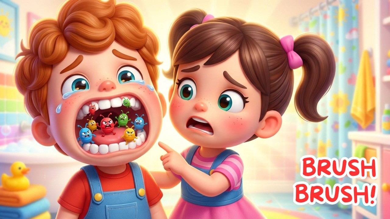 Brush Your Teeth Song 🪥✨ | Morning & Night Routine for Kids | Songy Tots