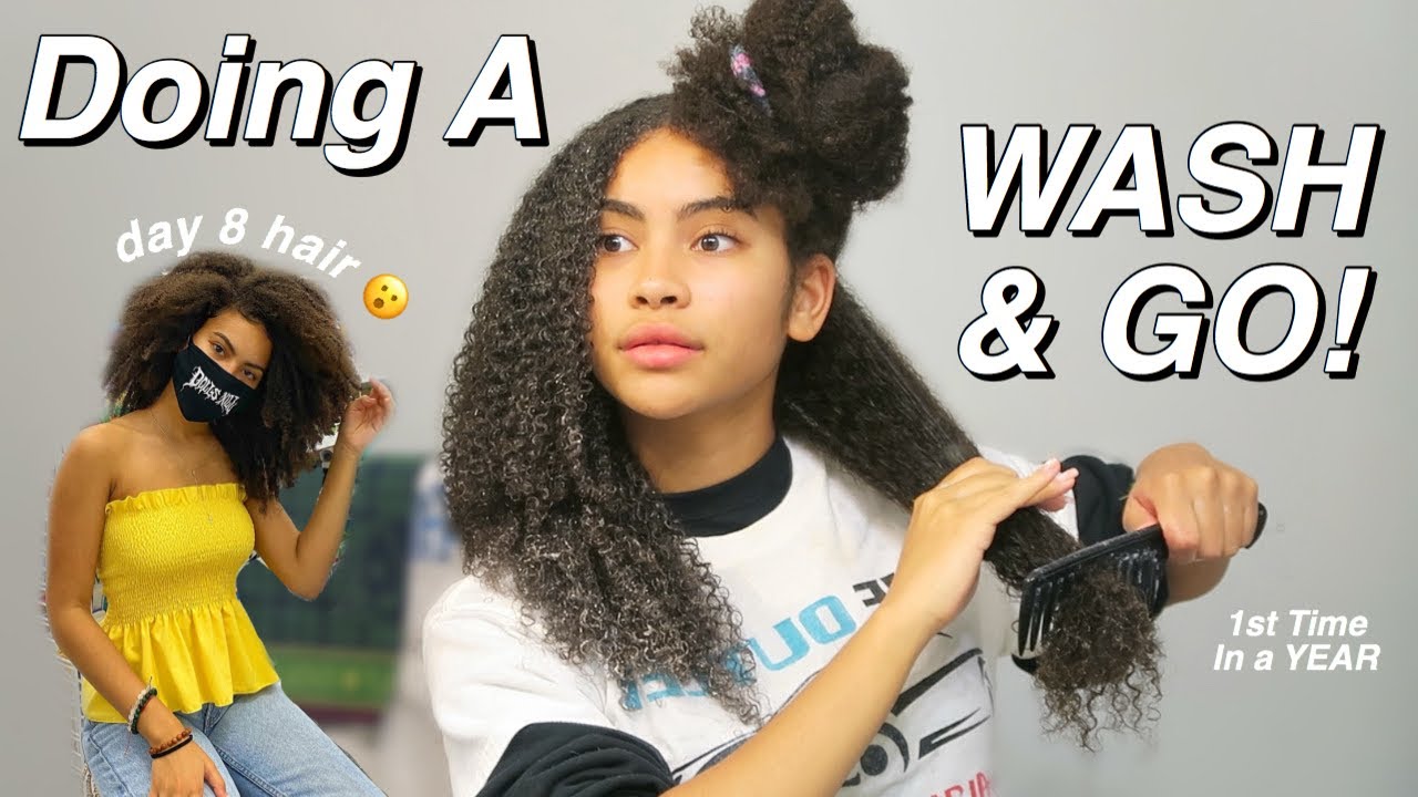 attempting a WASH N GO for the FIRST TIME IN A YEAR! *successful*