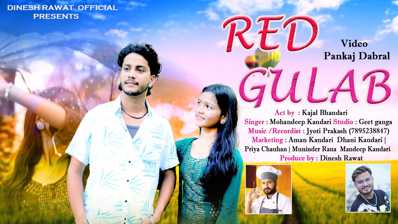 Red Gulab | New Garhwali Song 2024 | Mohandeep kandari | Kajal Bhandari |