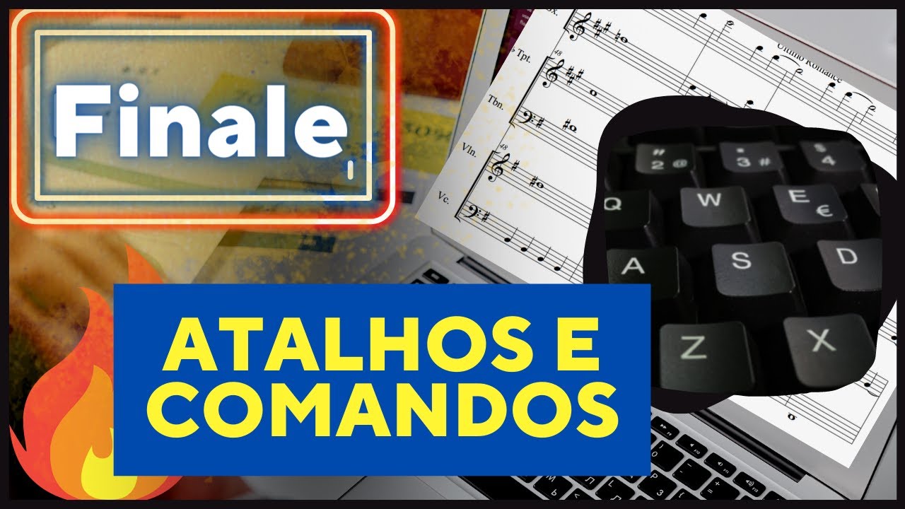Alguns atalhos e comandos básicos no FINALE 2014 que você precisa saber!