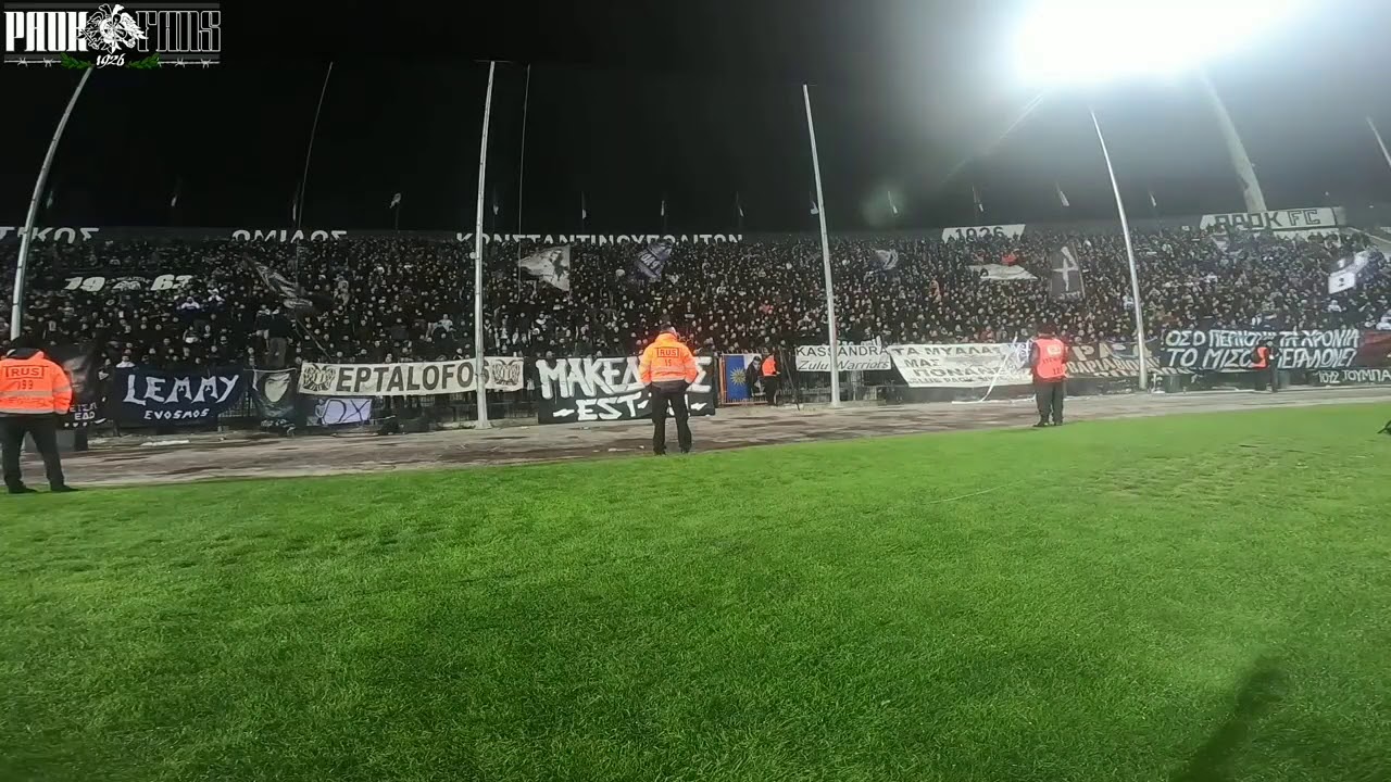 🇬🇷PAOK Gate 4 - Dikefale gia sena tragoudw // Δικεφαλε για σενα τραγουδω