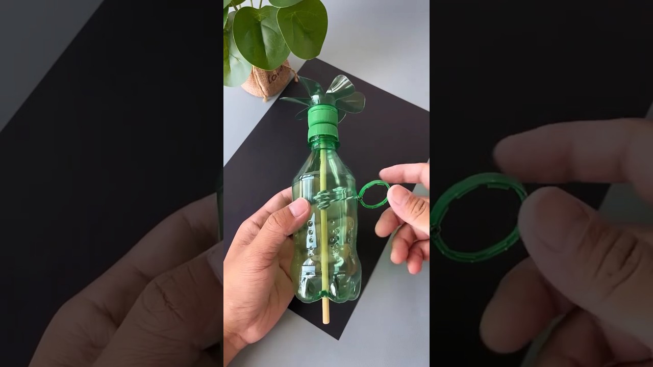 Stay Cool with This DIY Bottle Fan &ndash; Perfect for Hot Days & Fun Crafting Sessions! #5minutecrafts