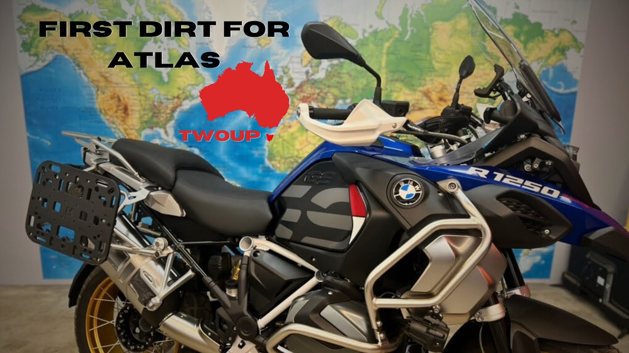 Our First Offroad ride on Atlas - Our New BMW R1250gs Adventure