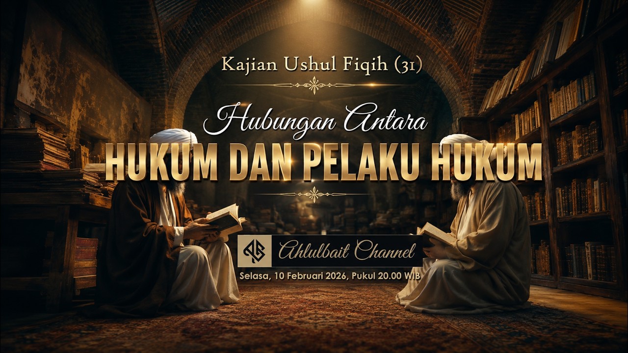 Ahlulbait Channel : Kajian Ushul Fiqih (31) : Hubungan Hukum dan Pelaku Hukum