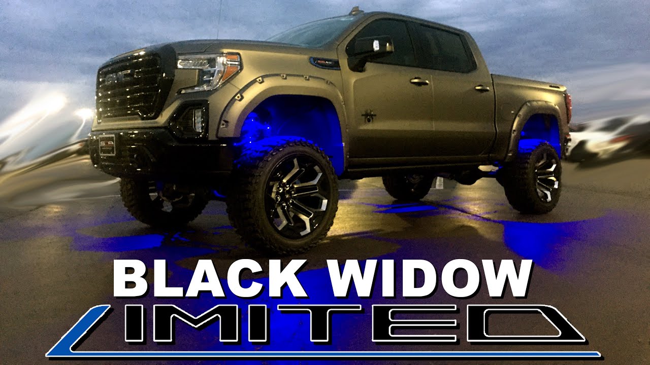 Лимитированная серия внедорожника GMC Sierra Black Widow 4x4 2020 года | Dave Arbogast Lifted Tru...