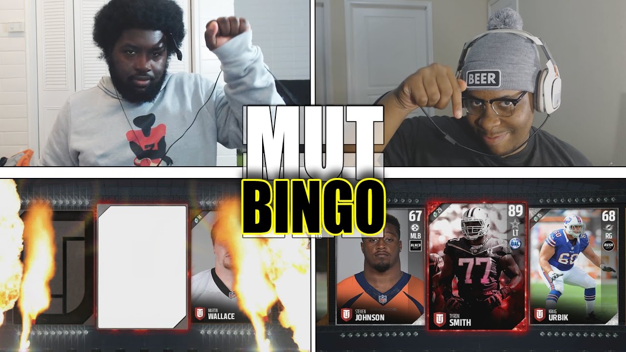 The Frist Game MUT BINGO | TheTexasBoy91 v VictionaryHD | Madden 17 Ultimate Team Pack Opening