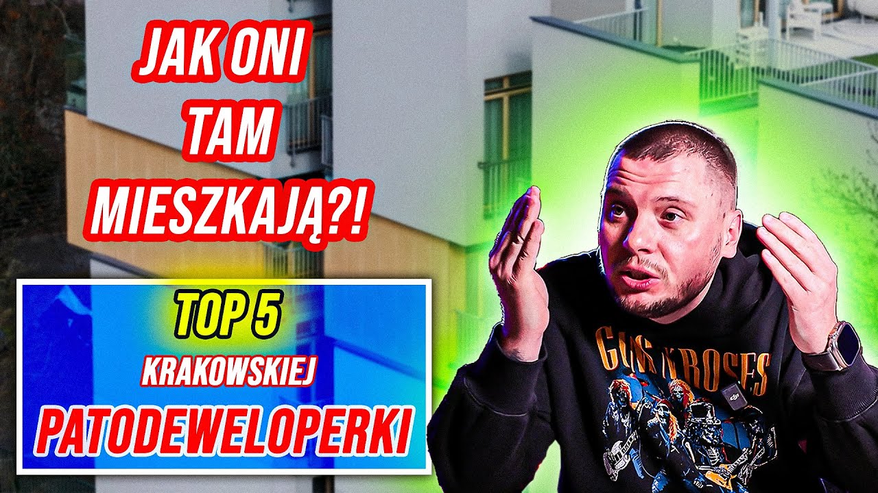 NAJGORSZE budynki mieszkalne w Krakowie