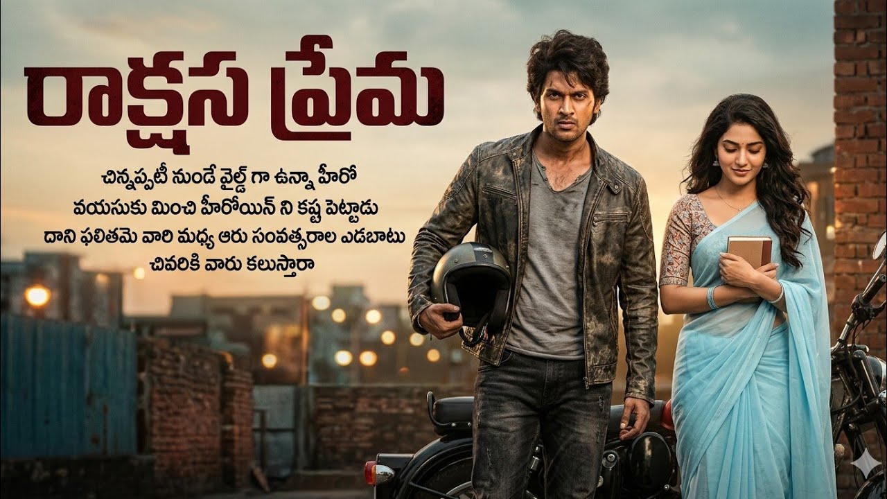 💔రాక్షస ప్రేమ 💔చిన్నప్పటీ నుండే వైల్డ్ గా ఉన్నా హీరో'వయసుకు మించి హీరోయిన్ ని కష్టపెడతాడు..