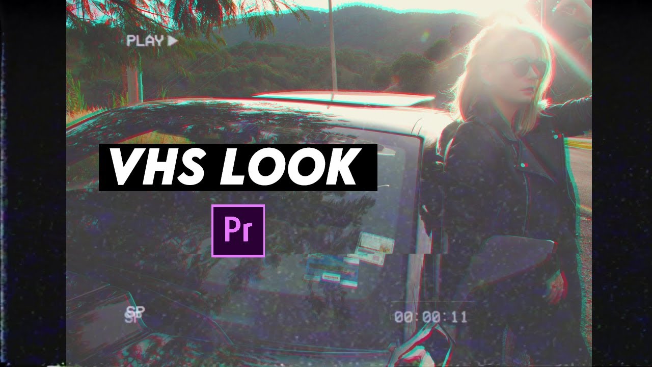 Retro VHS Look Effect Tutorial (no plugins) | Premiere Pro