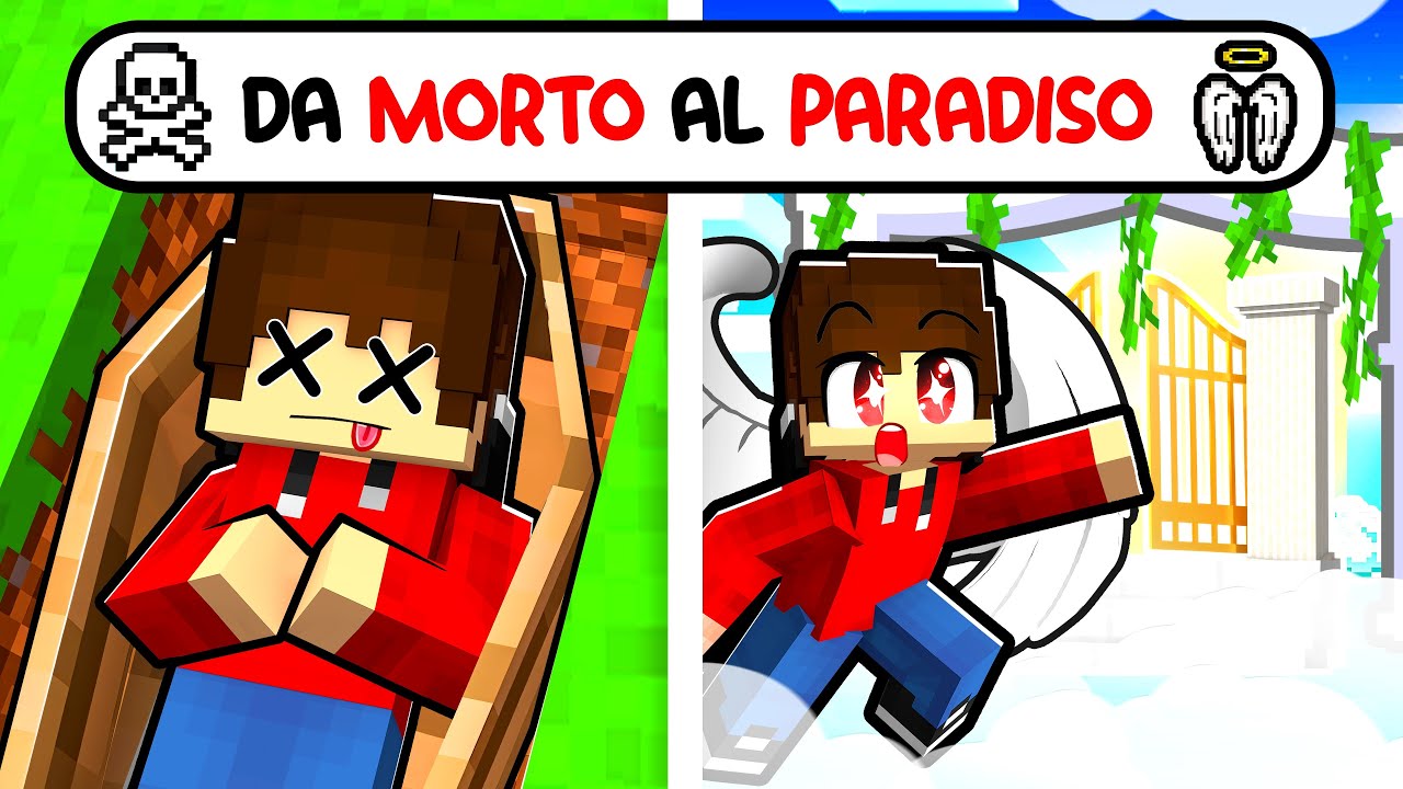 MARK3S è MORTO ed è ANDATO in PARADISO in MINECRAFT!