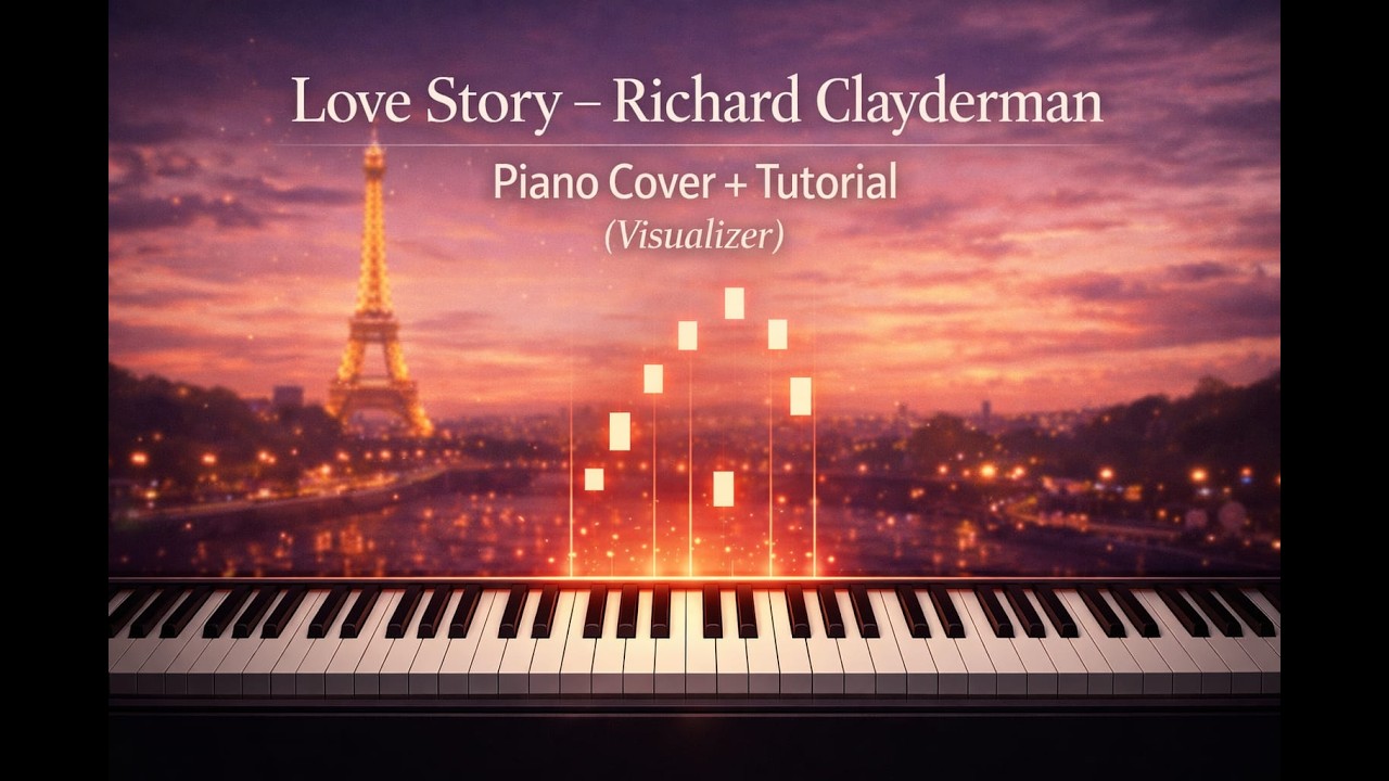 PIANO TUTORIAL LOVE STORY 