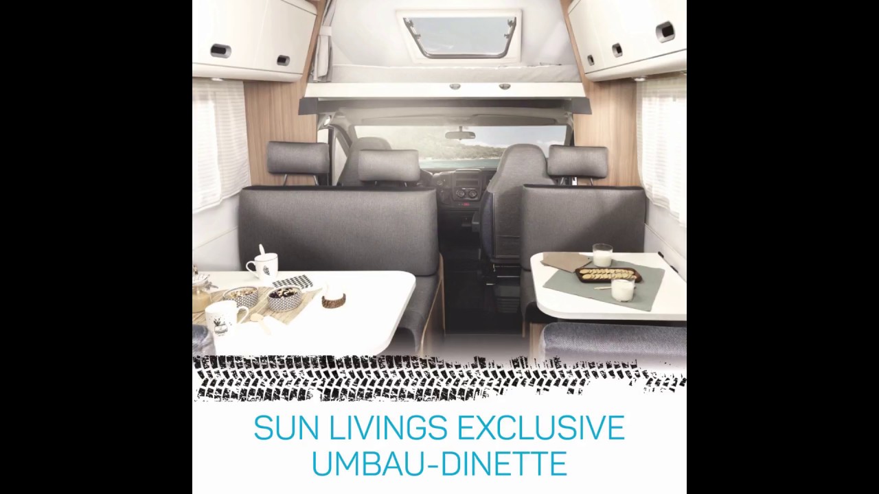 Sun Livings exclusive Umbau-Dinette
