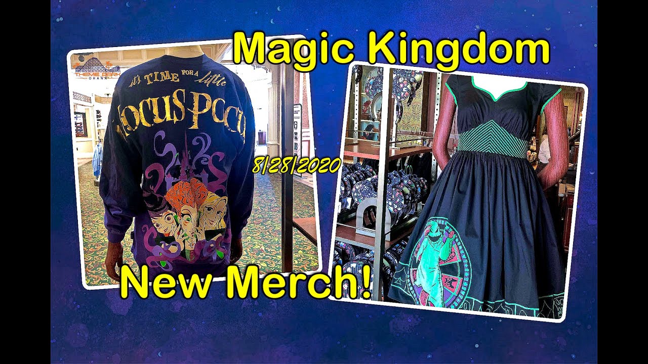 Disney's Magic Kingdom - NEW HOCUS POCUS MERCH & a quick stroll