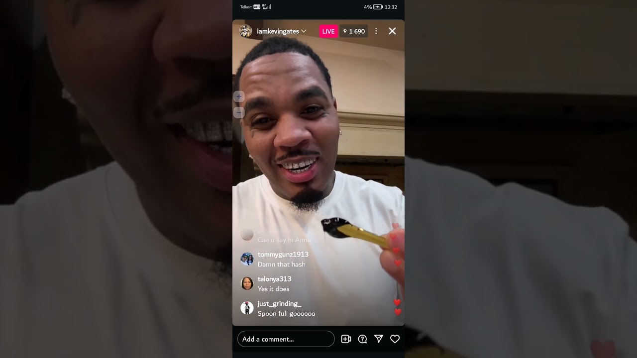 Kevin Gates Instagram live (11 January 2025)
