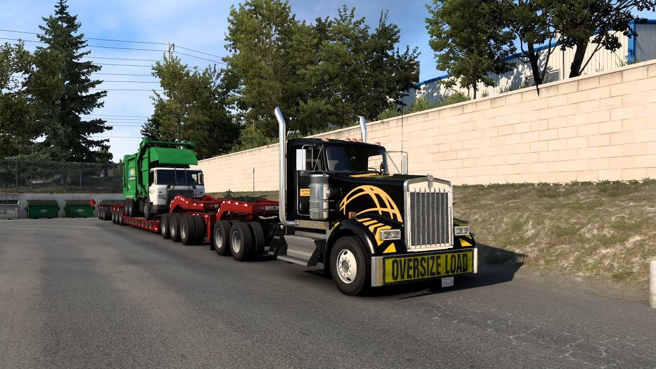 American Truck Simulator 2023, New Company, ATS, Kenworth, No.5, Logitech G29, Tobii Eye Tracker 5