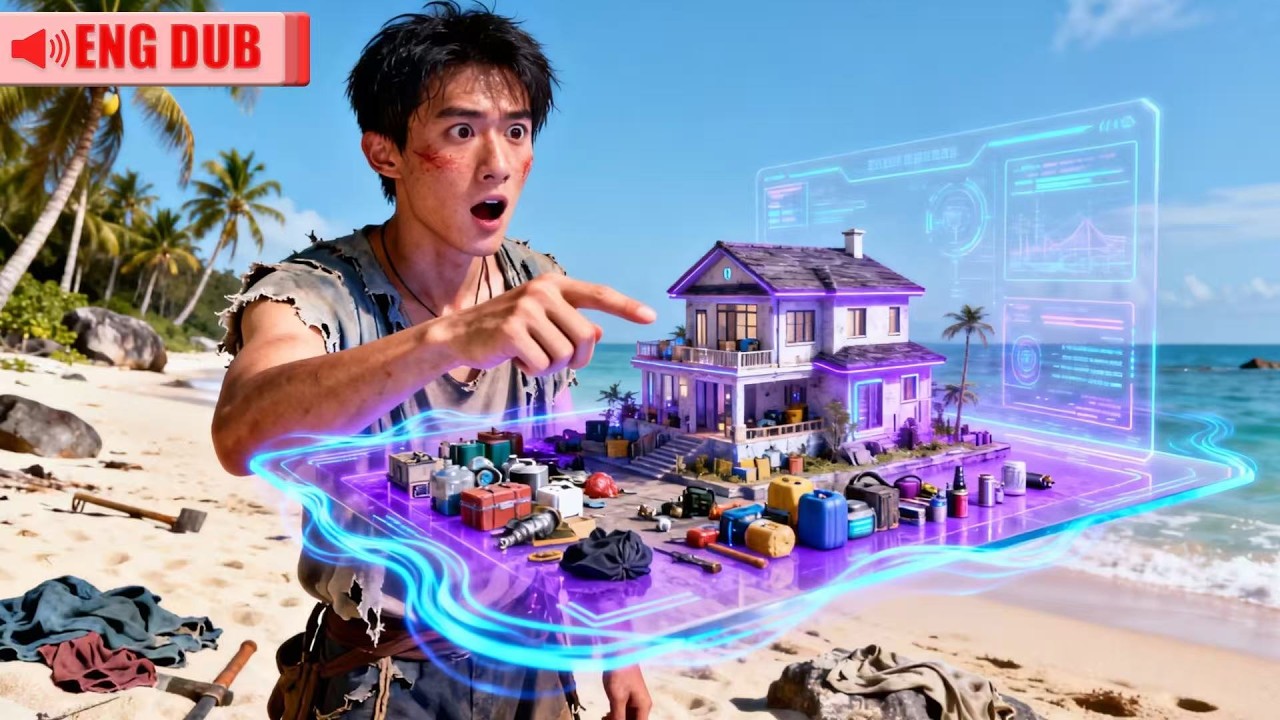 A poor worker sent to a deadly island gained a supply system, endless resources, and ruled it!