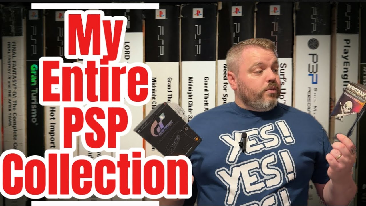 My Entire PSP Collection!