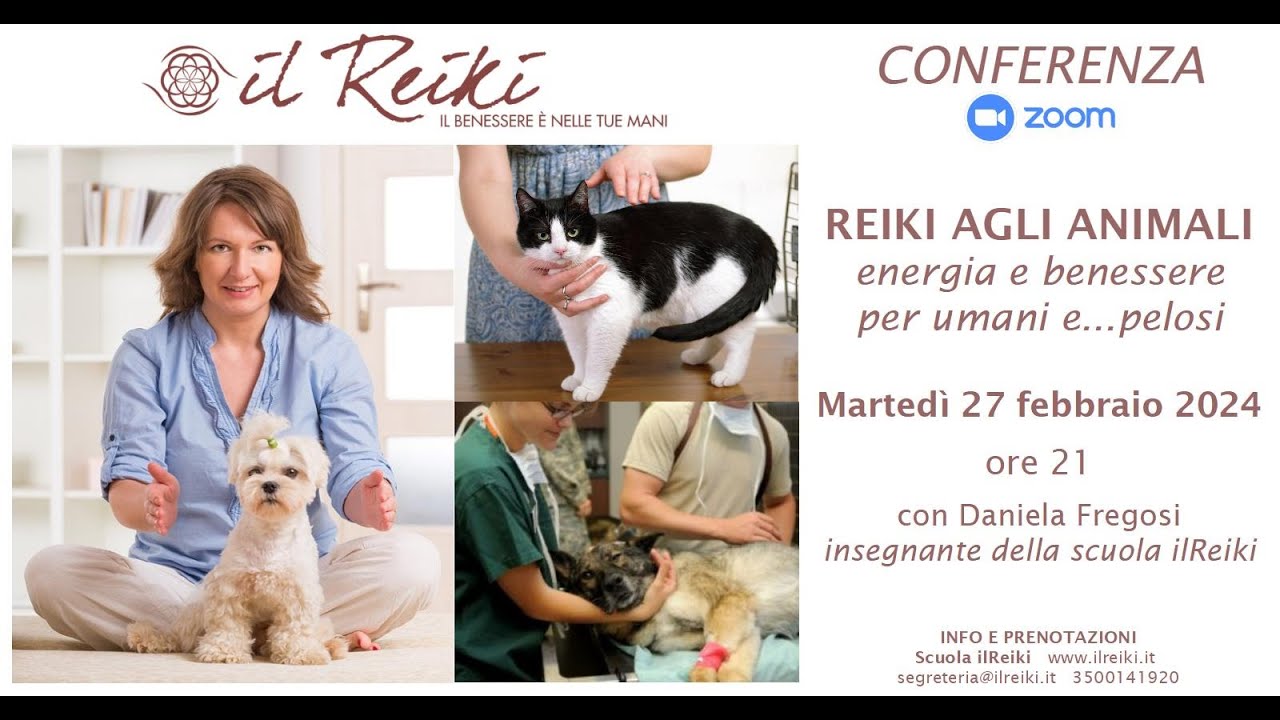Conferenza introduttiva su Reiki & Animali