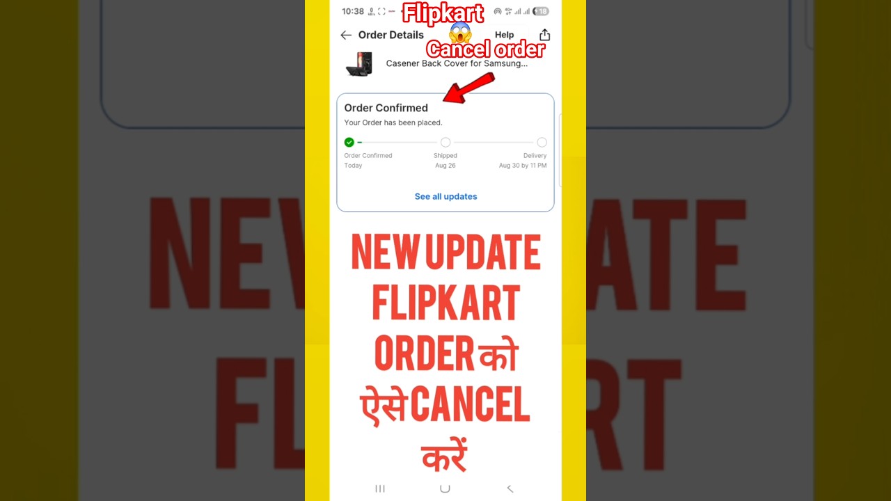 how to cancel Flipkart order #flipkartordercancel #shopping #yt #shorts