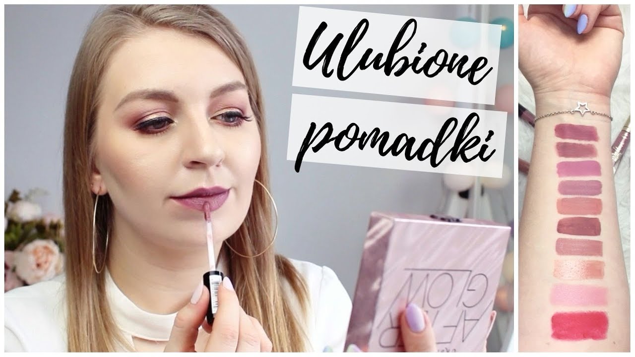 TOP 10 ❤ NAJLEPSZE POMADKI ❤ Najwięksi ulubieńcy i swatche na ustach