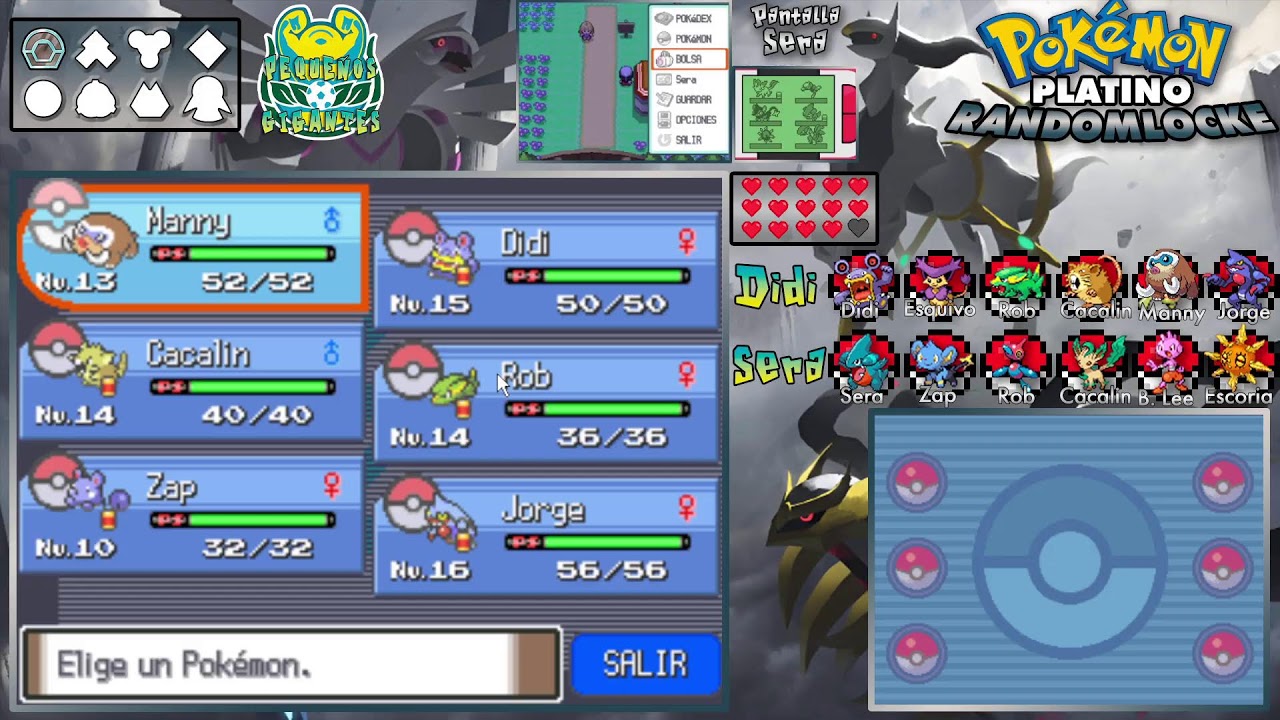 TORNEO ZERO - Pokemon Platino Randomlocke Ep2 - Pequeños Gigantes