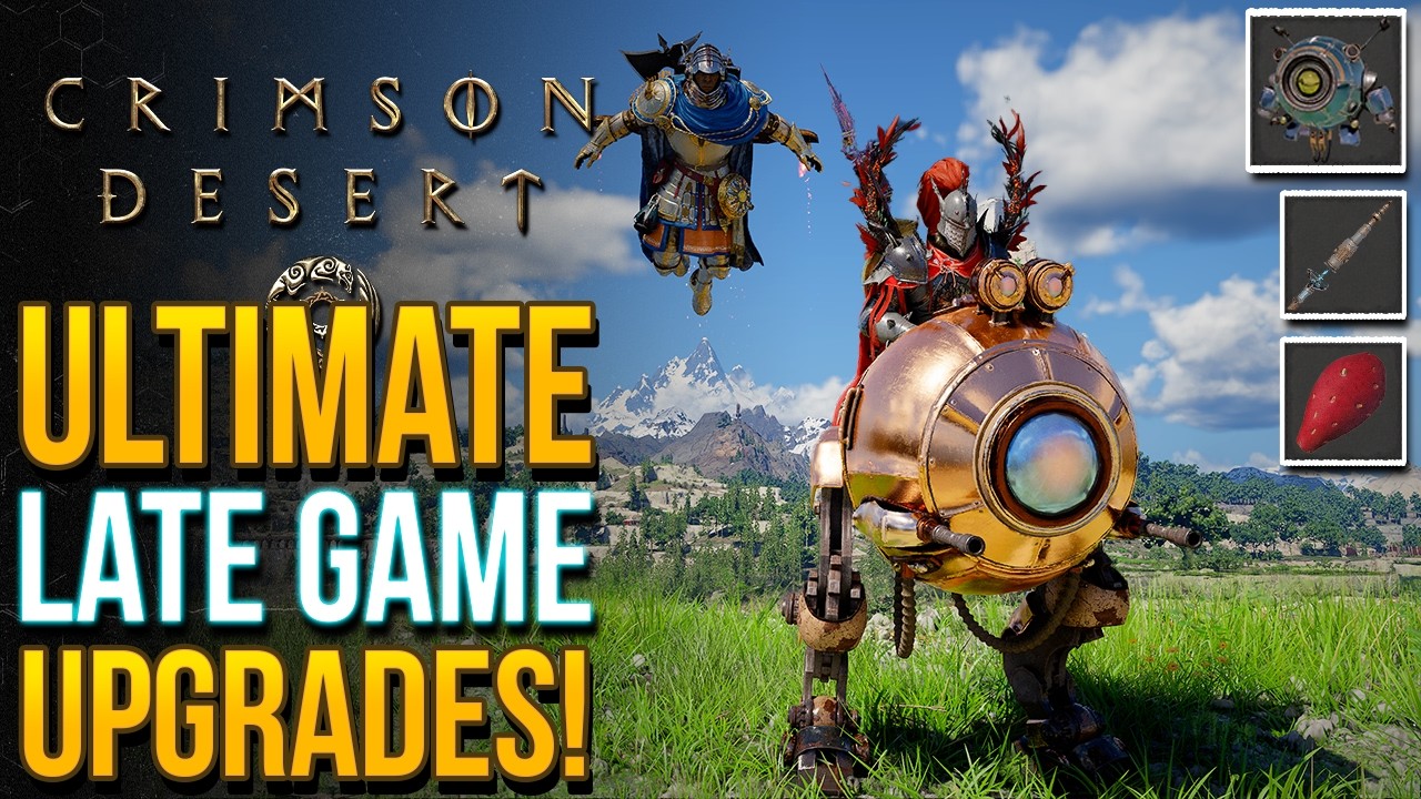 Crimson Desert - Don't Skip The Best Late Game Upgrades! Ultimate Research Unlocks!
