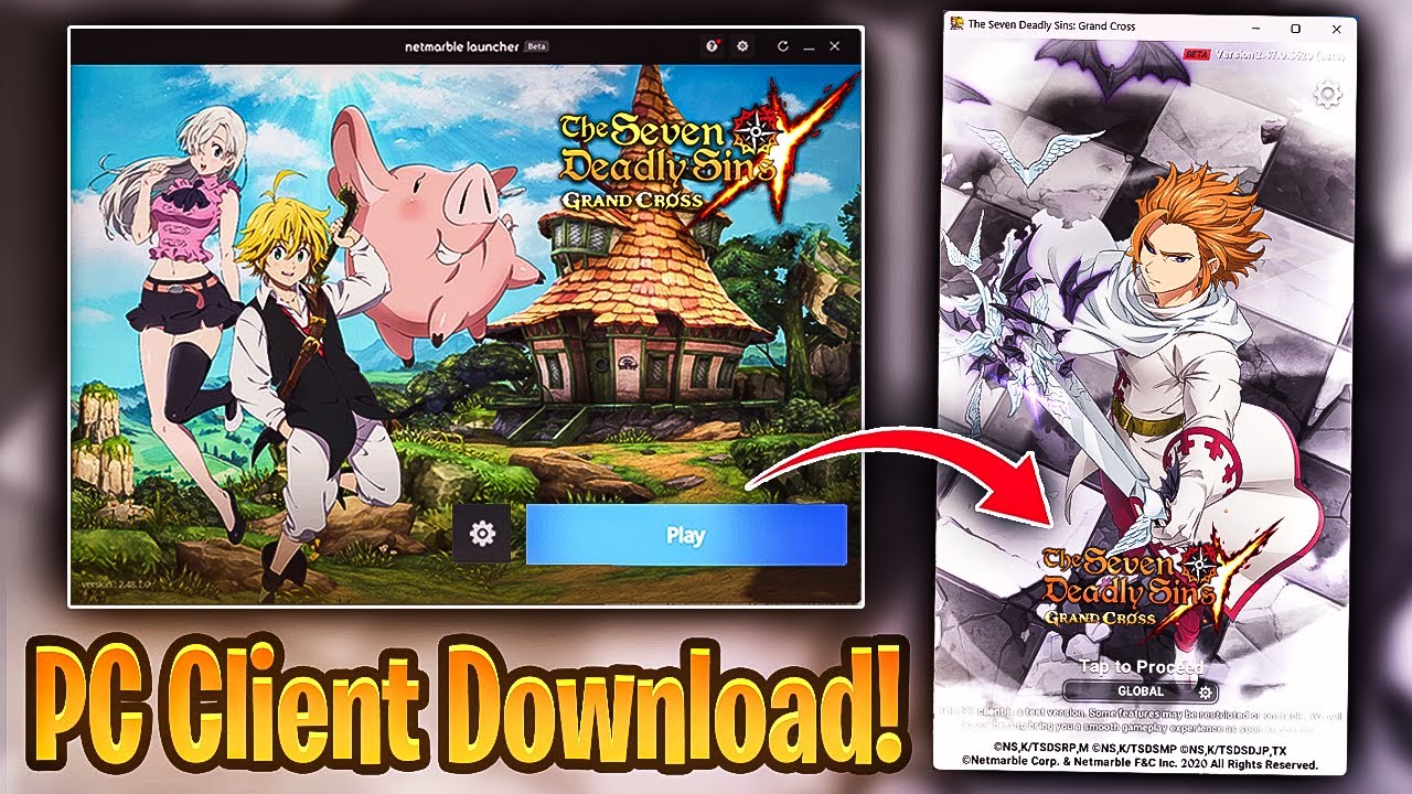 *UPDATED* How To Download & Play Seven Deadly Sins Grand Cross On PC! ALL VERSIONS (7DS Grand Cross)