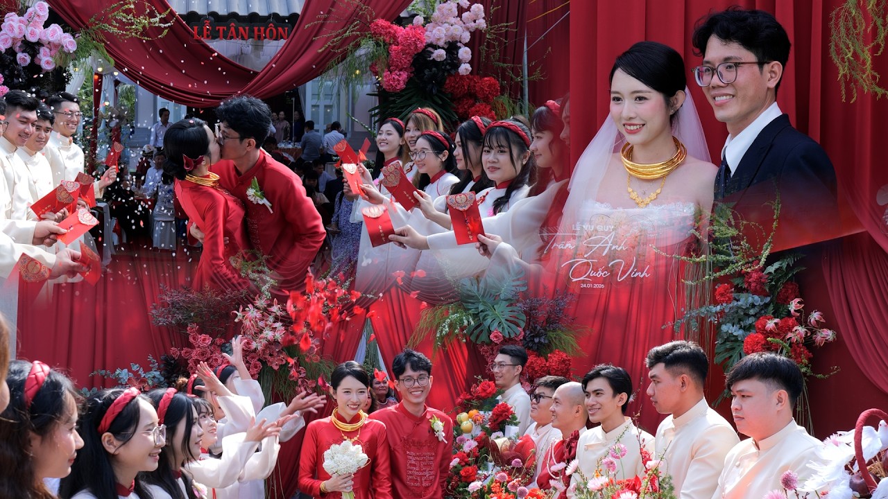 TÂN HÔN | QUỐC VINH - TRÂM ANH | 24-1-2026 | THIENGPHOTO