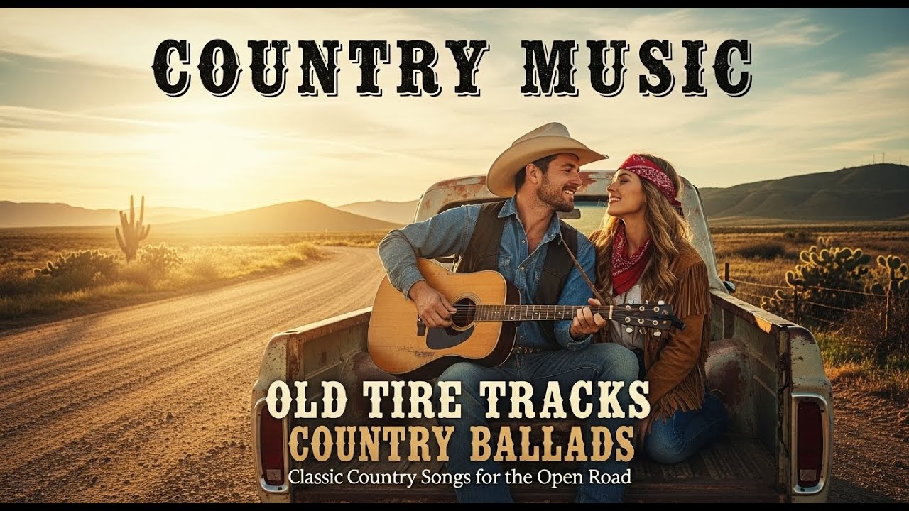 OLD TIRE TRACKS COUNTRY BALLADS – Classic Country Songs for the Open Road 🚗🌄