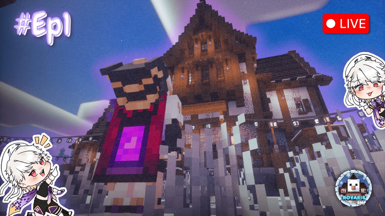 ✦【MINECRAFT】NOVARIS SMP #EP1 || in the beninging ✦