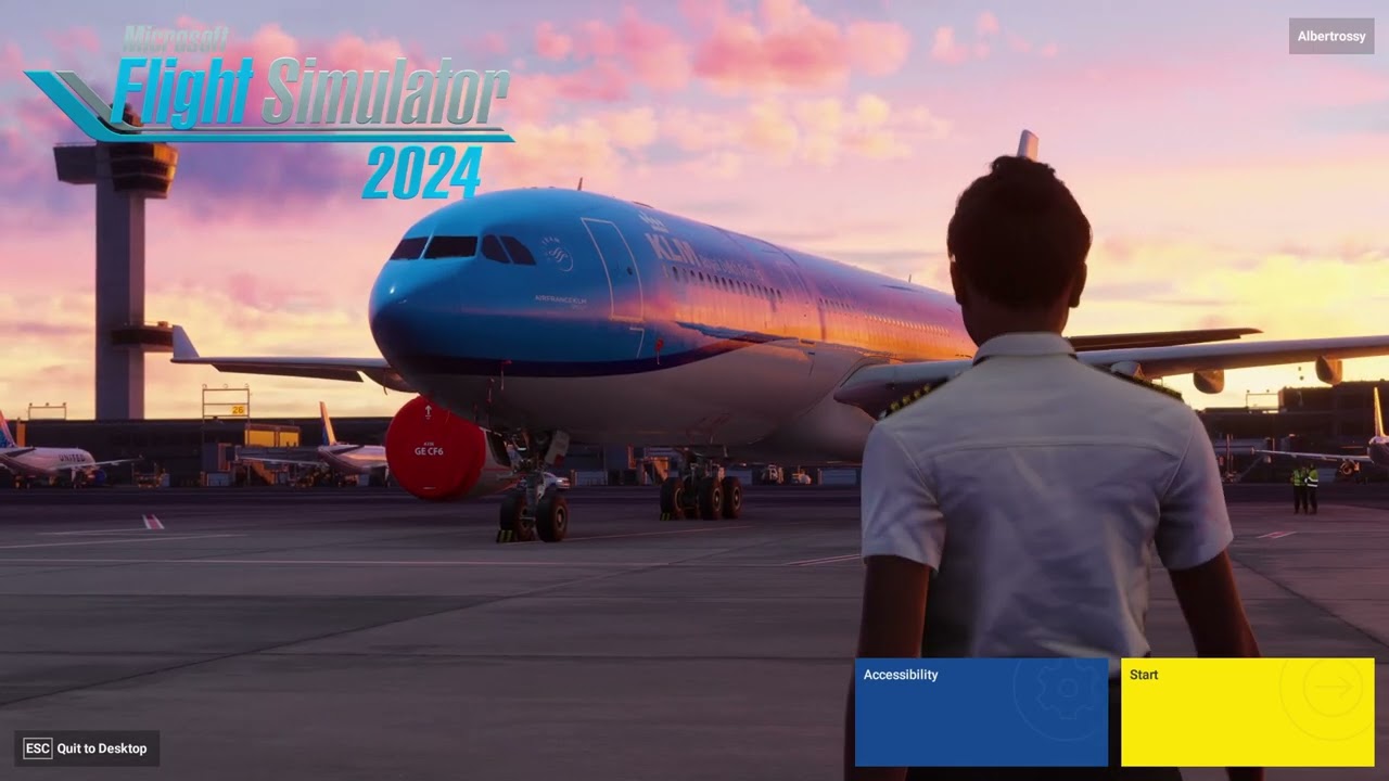 Microsoft Flight Simulator 2024 - Main Theme main menu loading screen (Official Soundtrack) 1 HOUR