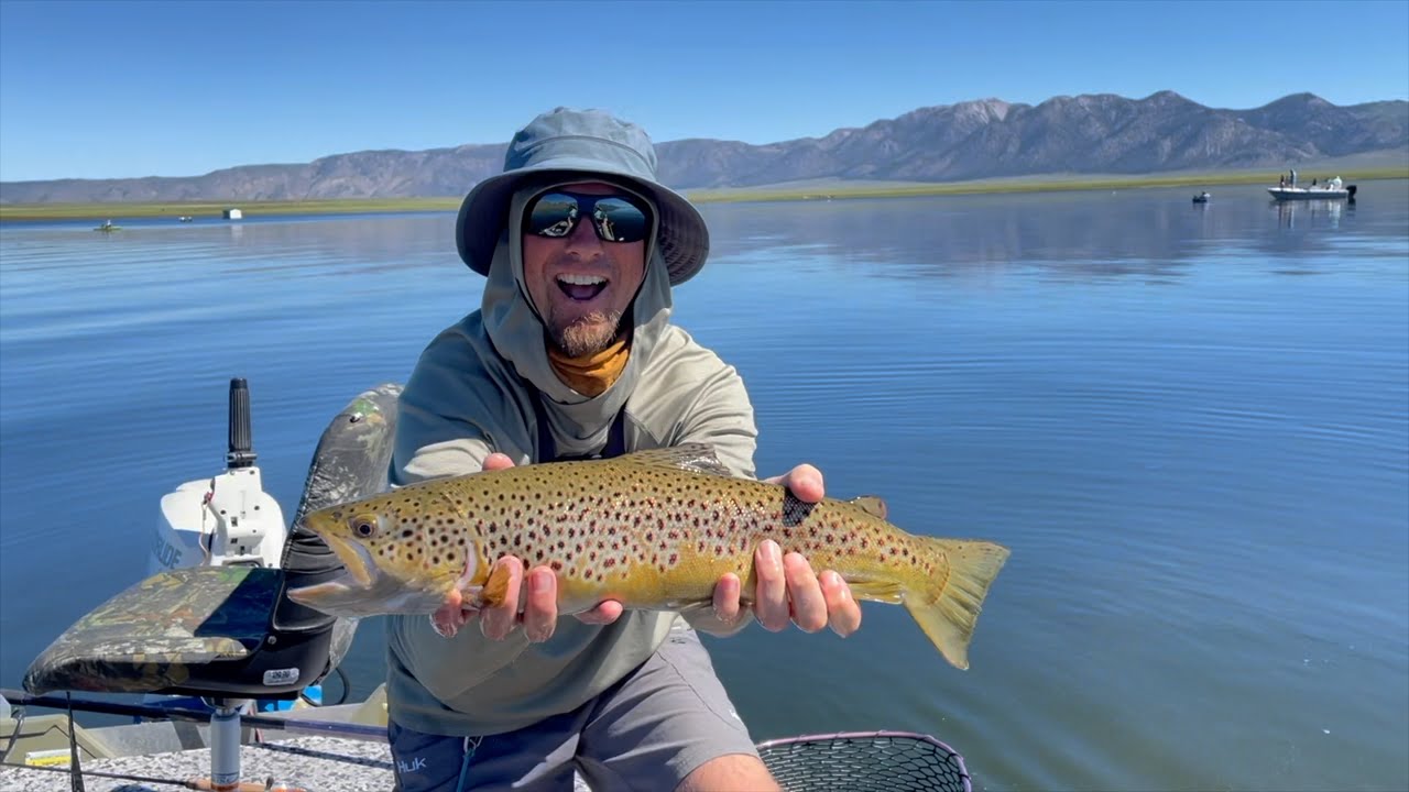 Above and Below:  Fly Fishing Crowley Lake 2023