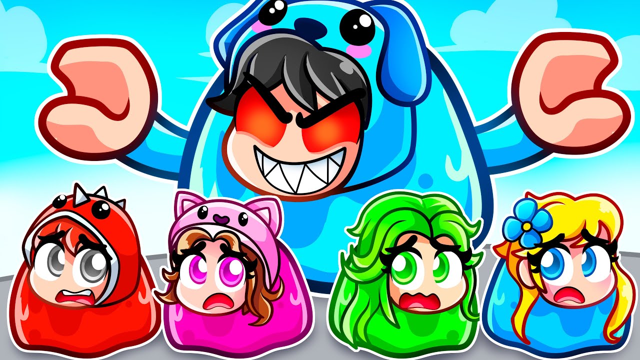 I Became The Biggest Slime To Eat MY CRAZY FAN GIRLS In Roblox...
