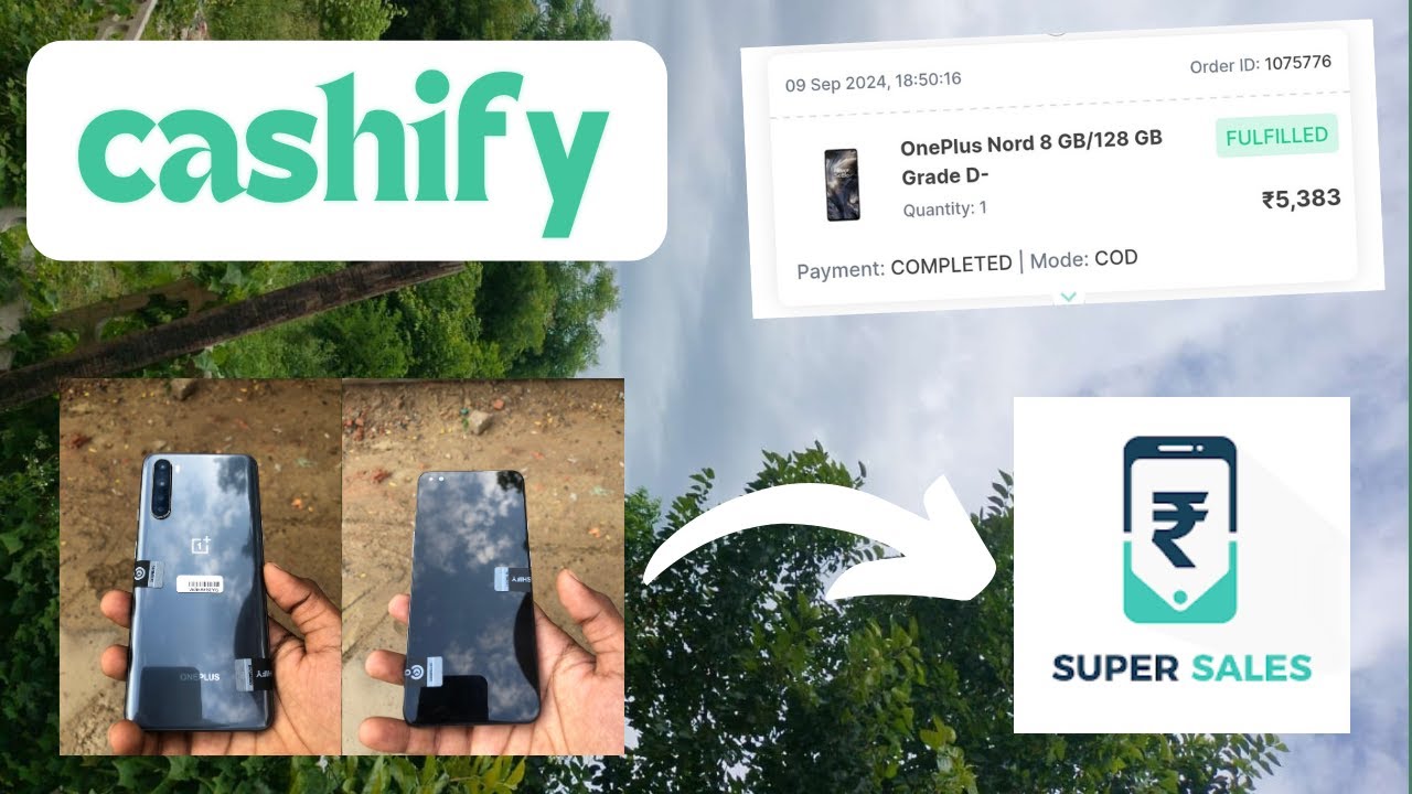 Unboxing Oneplus Nord in just ₹5383/-🔥From Cashify Supersale | D- Grade | #refurbhished #supersale