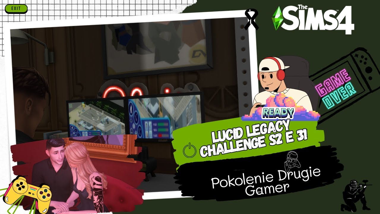 Lucid Legacy Challenge S3E31„ Ostatni dzień w Nordhaven„🎮Pokolenie Drugie Gamer 🎮| The sims4