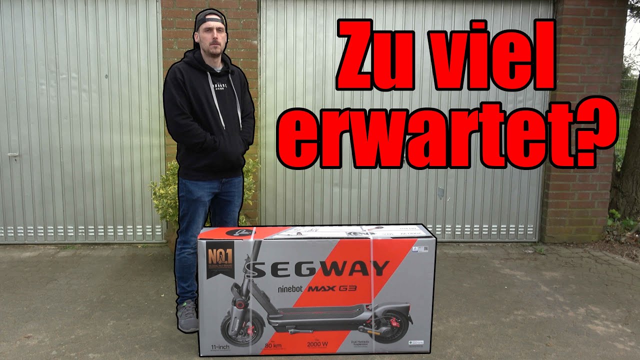 Endlich ❗️Segway Ninebot G3 Max ist da