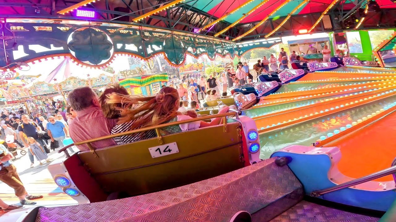 Jaguar - Distel ( Onride / POV ) [ Fränkisches Volksfest Crailsheim 2024 ]