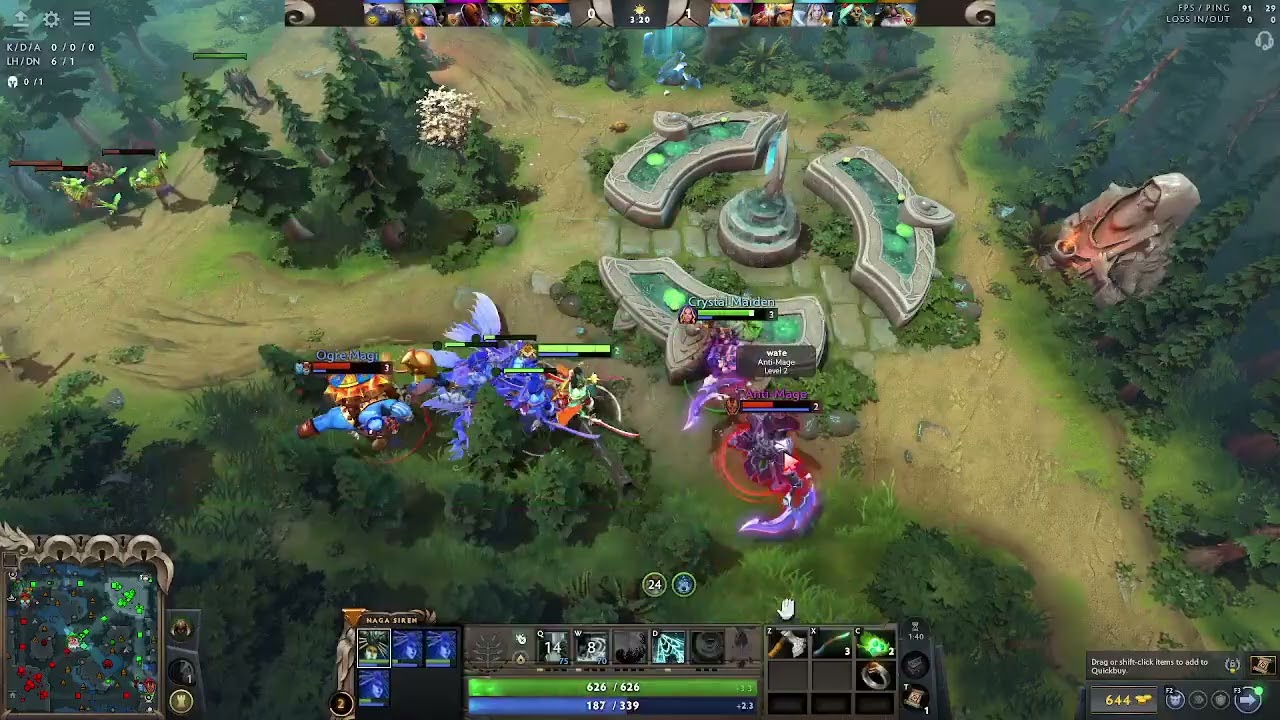 Naga Siren วิชาแยกเงาพันร่าง เอาให้ไปเฝ้ารากมะม่วง ท่าแยกเงาพันร่างที่ 2 เอาให้ AM ต้องยอมแพ้
